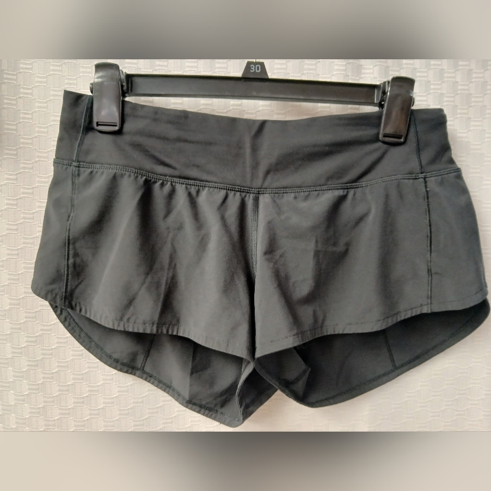 Lululemon Athletica Black Athletic Shorts Lightweight Performance